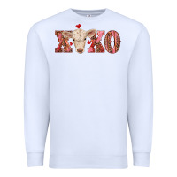 White xoxo charolais calf Premium Sweatshirt - RanaPortraitStore