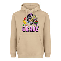 Mushroom Sixth Grade Heavyweight Hoodie - RanaPortraitStore