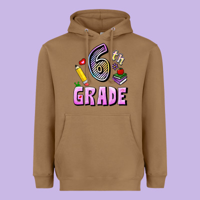 Heavyweight Hoodie Sixth Grade