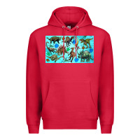 Cardinal dinosaurs sippy cup Premium Hoodie - Artiststas
