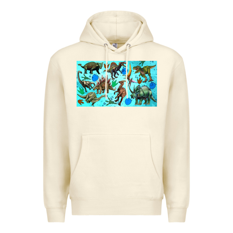 Dinosaurs Sippy Cup Premium Hoodie by Artiststas | Teevron