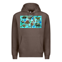 Coffee dinosaurs sippy cup Premium Hoodie - Artiststas