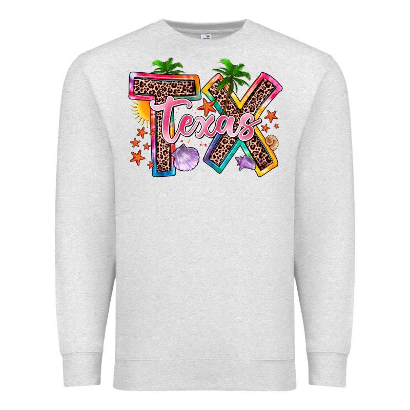 Texas Summer Premium Sweatshirt by Zillion Design Studio | Teevron