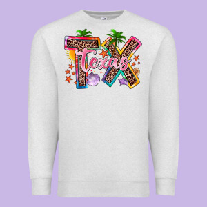 Texas Summer Premium Sweatshirt Designed By Zillion Design Studio