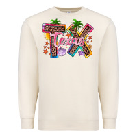 Sandshell texas summer Premium Sweatshirt - Zillion Design Studio