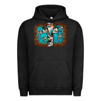 Pigment Black bull skull cross backgraund Urban Hoodie - JahusDesignShop