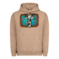Pigment Burro bull skull cross backgraund Urban Hoodie - JahusDesignShop