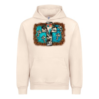Sandshell bull skull cross backgraund Urban Hoodie - JahusDesignShop