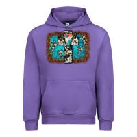 Tulip bull skull cross backgraund Urban Hoodie - JahusDesignShop