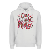 Dove Grey one loved nurse Premium Hoodie - JahusDesignShop