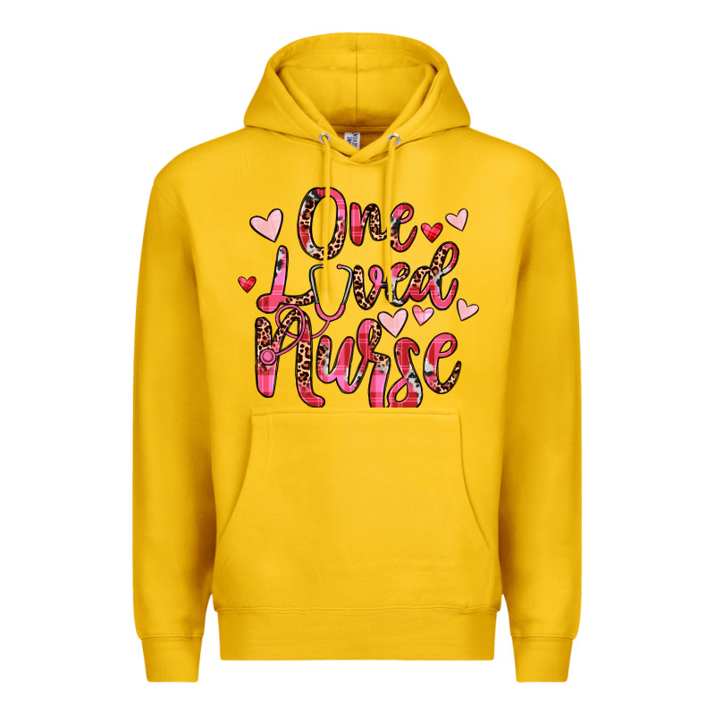 One Loved Nurse Premium Hoodie by JahusDesignShop | Teevron