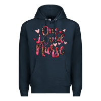 Navy one loved nurse Premium Hoodie - JahusDesignShop
