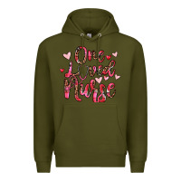 Army Green one loved nurse Premium Hoodie - JahusDesignShop