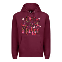 Burgundy one loved nurse Premium Hoodie - JahusDesignShop