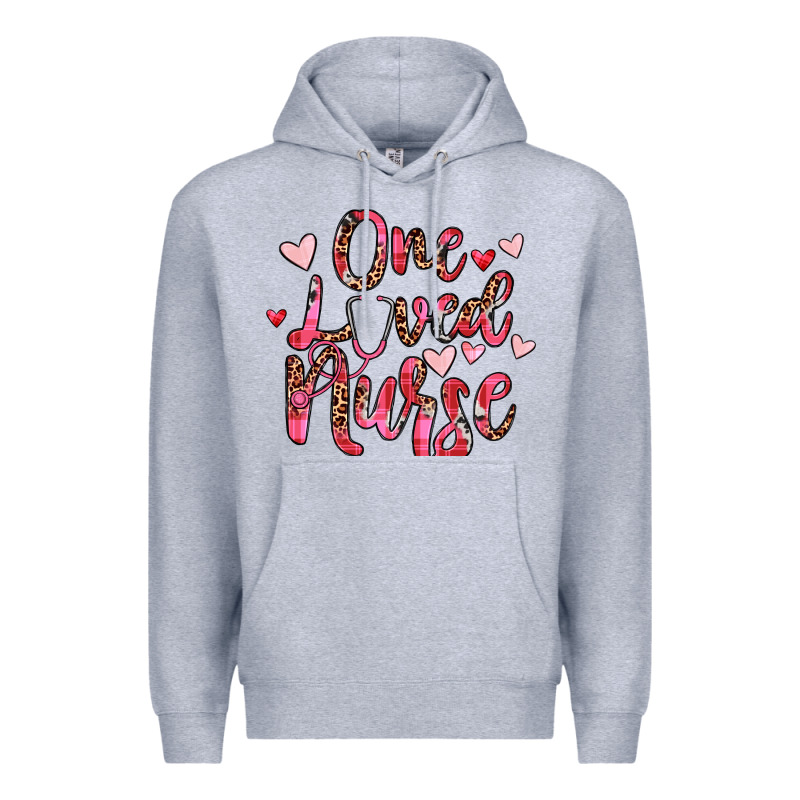 One Loved Nurse Premium Hoodie by JahusDesignShop | Teevron