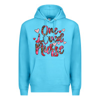 Ocean Blue one loved nurse Premium Hoodie - JahusDesignShop