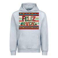 Heather Grey feliz navidad spanish christmas Urban Hoodie - Jasminsmagicworld