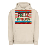 Pigment French Oak feliz navidad spanish christmas Urban Hoodie - Jasminsmagicworld