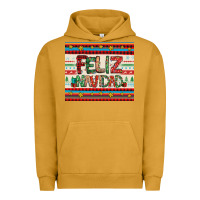 Pigment Peanut Butter feliz navidad spanish christmas Urban Hoodie - Jasminsmagicworld