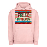 Pigment Salmon feliz navidad spanish christmas Urban Hoodie - Jasminsmagicworld