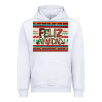 White feliz navidad spanish christmas Urban Hoodie - Jasminsmagicworld