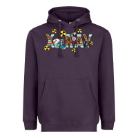 Plum X-ray Heavyweight Hoodie - texasbilliewilder