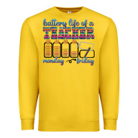 Lemon battery life of a teacher Premium Sweatshirt - texasbilliewilder