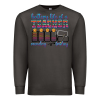 Smoke battery life of a teacher Premium Sweatshirt - texasbilliewilder