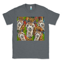 Charcoal Heather alpaca Classic Tee - BarkalooDesign
