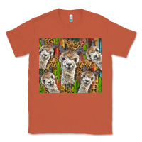 Copper alpaca Classic Tee - BarkalooDesign