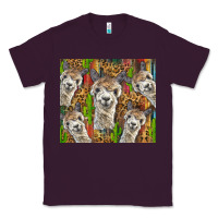 Plum alpaca Classic Tee - BarkalooDesign