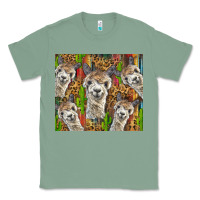 Sage alpaca Classic Tee - BarkalooDesign
