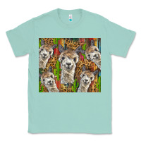Seafoam alpaca Classic Tee - BarkalooDesign