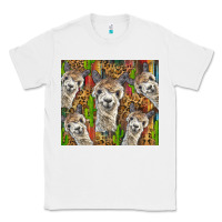 White alpaca Classic Tee - BarkalooDesign