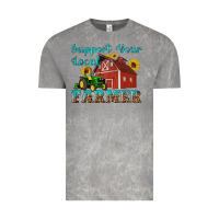 Cloud Rock western support your local farmer Vintage Tee - Artiststas