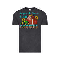 Western Support Your Local Farmer Vintage Tee | Teevron