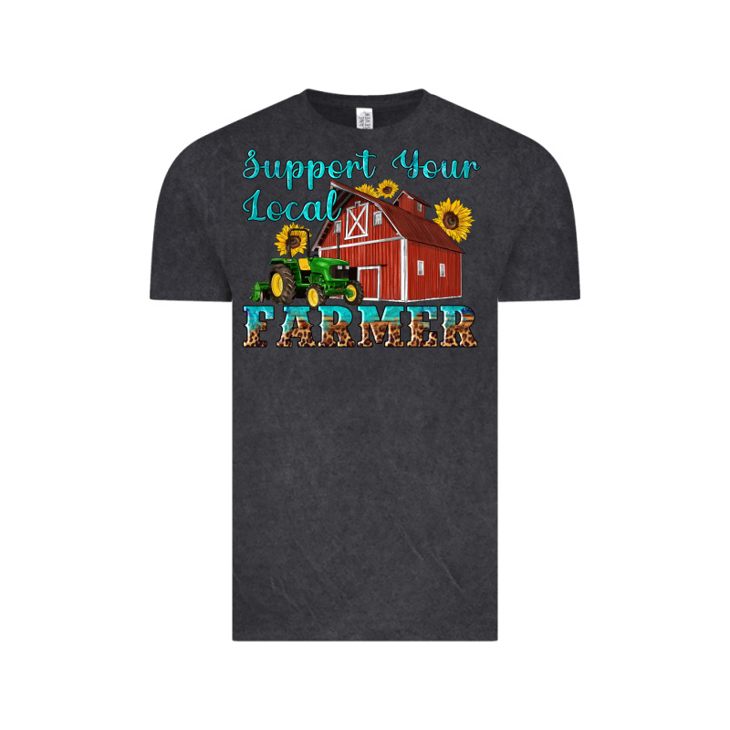 Western Support Your Local Farmer Vintage Tee by Artiststas | Teevron