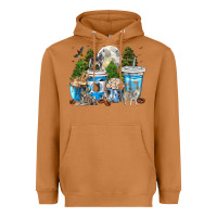 Meerkat Wolf coffee cups Heavyweight Hoodie - texasbilliewilder