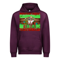 Mauve Wine feliz navidad spanish christmas santa tumbler Urban Hoodie - Jasminsmagicworld