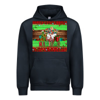 Navy feliz navidad spanish christmas santa tumbler Urban Hoodie - Jasminsmagicworld