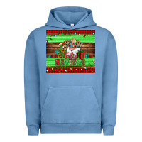 Pigment Pebble Blue feliz navidad spanish christmas santa tumbler Urban Hoodie - Jasminsmagicworld