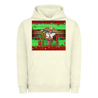 Pigment Pistachio feliz navidad spanish christmas santa tumbler Urban Hoodie - Jasminsmagicworld