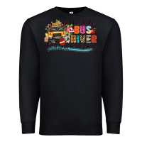Black be nice to the bus driver its a long walk home Premium Sweatshirt - texasbilliewilder