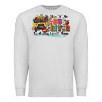 Dove Grey be nice to the bus driver its a long walk home Premium Sweatshirt - texasbilliewilder