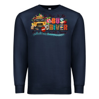 Navy be nice to the bus driver its a long walk home Premium Sweatshirt - texasbilliewilder
