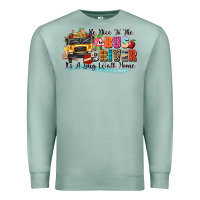 Seafoam be nice to the bus driver its a long walk home Premium Sweatshirt - texasbilliewilder