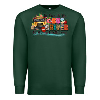 Sports Green be nice to the bus driver its a long walk home Premium Sweatshirt - texasbilliewilder
