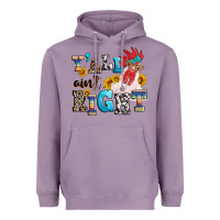 Lavender Y'all ain't right crazy Heavyweight Hoodie - texasbilliewilder
