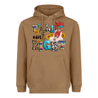 Toasted Coconut Y'all ain't right crazy Heavyweight Hoodie - texasbilliewilder