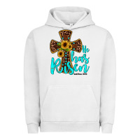 Pigment Lunar Rock he has risen Urban Hoodie - JahusDesignShop